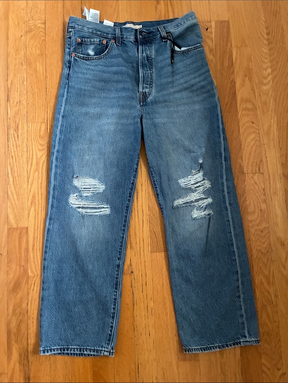 Levi's Ribcage Straight Ankle Jeans